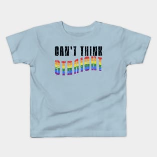 Can’t Think Straight Distressed Kids T-Shirt